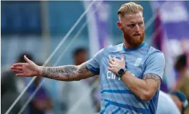  ?? Photograph: Andrew Boyers/Reuters ?? England have lost two of their three World Cup matches in the absence of Ben Stokes.