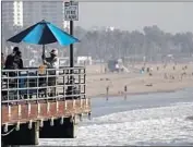  ?? Genaro Molina Los Angeles Times ?? THE COUNTY had 48.3 million visitors in 2017, up 2.2% from the prior year. Above, Santa Monica pier.