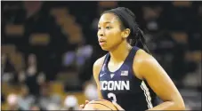  ?? Associated Press file photo ?? UConn freshman Megan Walker will look to step up her play in the NCAA tournament.