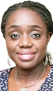  ??  ?? Minister of Finance, Kemi Adeosun