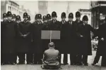  ??  ?? Protester, Cuban Missile Crisis, Whitehall, London, 1962