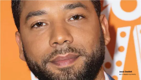  ?? GETTY IMAGES FILE PHOTO ?? Jussie Smollett