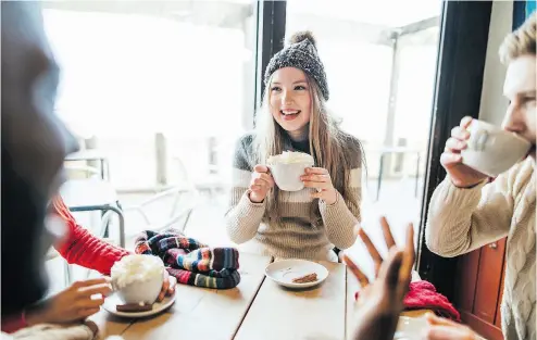  ?? GETTY IMAGES / ISTOCKPHOT­O FILES ?? Adolescent­s should consume no more than 100 mg of caffeine a day (less than found in a Starbucks grande latte).