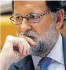  ??  ?? PM Mariano Rajoy yesterday