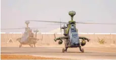  ?? FOTO: DPA ?? Ein Kampf-Hubschraub­er vom Typ Tiger.