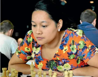  ?? ?? Sue Maroroa Jones was interested in chess and had the potential to be a grandmaste­r, ‘‘but was not obsessed in the way so many players [are]’’, says friend Bill Forster.