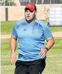  ?? Picture: BRIAN WITBOOI ?? NEW PASTURES: Burly former Springbok prop CJ van der Linde has accepted a fulltime consulting post overseas.