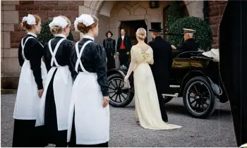  ??  ?? PÅ TV. Downton Abbey har sänts på bland annat SVT.