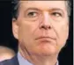  ?? REUTERS ?? James Comey