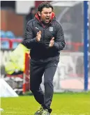  ??  ?? Dundee boss Paul Hartley.