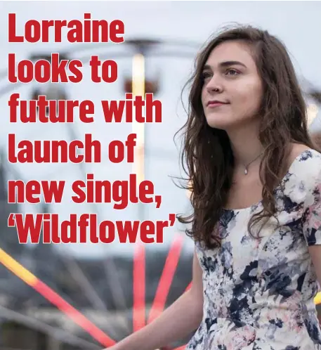  ??  ?? Kerry singer and songwriter Lorraine Nash last week celebrated the release of her brand new single entitled ‘Wildflower’