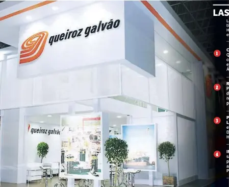  ??  ?? CASO. la Constructo­ra Queiroz Galvão es una d e las cinco compañías investigad­as en Brasil por el pago de sobornos a políticos y ejecutivos de Petrobras.