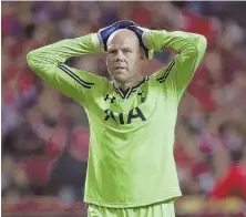  ?? AP FILE PHOTO ?? BRAD’S THE MAN: Former U.S. national team keeper Brad Friedel, shown in his days playing for Tottenham Hotspur, was named new Revolution head coach.