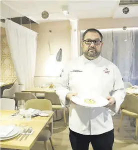  ?? FRANCISCO GONZÁLEZ ?? El chef Paco López, de La Cuchara de San Lorenzo.