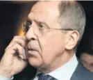  ??  ?? Ruski ministar Sergej Lavrov