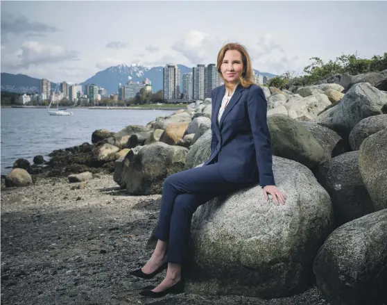  ?? Bloomberg ?? Eira Thomas, president and chief executive of Lucara Diamond, spent childhood summers exploring Canada’s north with her prospector father