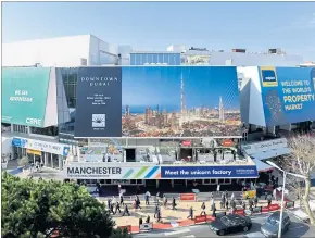  ?? [ Mipim] ?? Im Palais des Festivals in Cannes dreht sich nächste Woche alles um Immobilien.