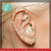  ??  ?? Creative’s app contour-maps your ears and face to analyse how your ears hear sound