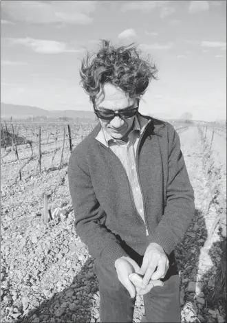  ?? PHOTOS: BILL ZACHARKIW ?? A man and his terroir: Jean-claude Mas at his Domaine de Crès Ricards vineyard.