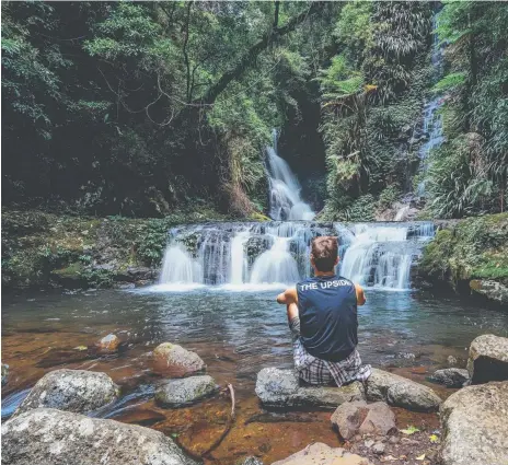  ?? Picture: JASON CHARLES HILL ?? Elabana Falls, Lamington National Park, one of the Gold Coast’s best.