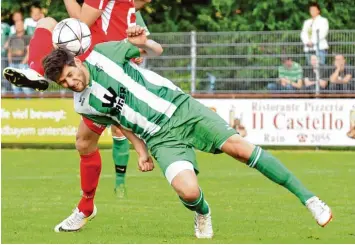  ?? Foto: Brugger ?? Das Knie bereitet Stefan Winkler mal wieder Sorgen. Doch sein Ausfall in den beiden Heimspiele­n gegen den TSV Landsberg und FC Ismaning ist für Gundelfing­ens Coach Karlheinz Schabel letztlich schade, aber nicht entscheide­nd.