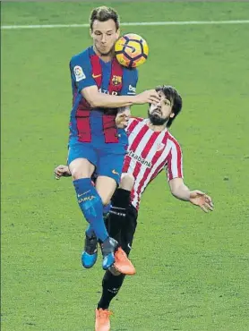  ?? FOTO: PEP MORATA ?? Ivan Rakitic, de 29 años, es un pilar del proyecto de Ernesto Valverde