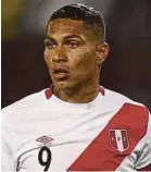  ??  ?? Paolo Guerrero