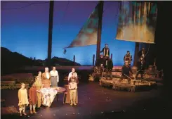  ?? BEVERLY ARTS CENTER ?? Beverly Arts Center, which staged “The Christmas Schooner” in 2022, is mounting the second annual production of the musical from Dec. 15 to 23 in the Baffes Theater in Chicago.