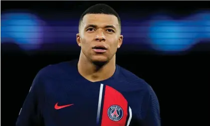  ?? ?? Kylian Mbappé has been at Paris Saint-Germain for seven seasons. Photograph: Jose Breton/NurPhoto/Shuttersto­ck