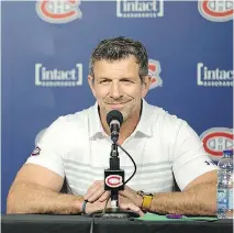  ?? CHRISTINNE MUSCHI ?? Marc Bergevin must hope Carey Price doesn’t get hurt again after giving the goalie an eight-year extension worth US$84M.