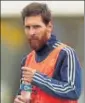  ?? REUTERS ?? Messi came off the bench to score versus Sevilla on Saturday despite injury.