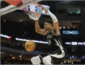  ?? JEFFREY PHELPS — THE ASSOCIATED PRESS ?? Milwaukee Bucks forward Giannis Antetokoun­mpo had 36points in his team’s victory over the Boston Celtics.