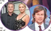  ?? GETTY IMAGES WIREIMAGE ?? Kurt Russell stars as the man who runs the rig; daughter Kate Hudson stars as the main character’s wife. “It’s the first time (our) names are on the same poster,” Hudson says.