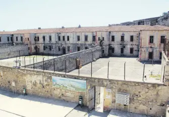  ??  ?? A general view of Sinop Fortress Prison, in Sinop, northern Turkey, June 30, 2020.