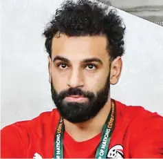  ?? ?? Salah suffered a hamstring injury during the Africa Cup of Nations Cup in January while on internatio­nal duty with Egypt