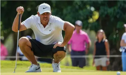  ?? Photograph: Eric Espada/Getty Images ?? Brooks Koepka started this week as the 78th-ranked player in the world.