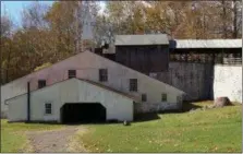  ?? PHOTO BY EMILY RYAN ?? Hopewell Furnace produced iron products from 1771 to 1883.