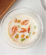  ?? Captured from Mora’s Instagram ?? Soy pudding at Mora in Hong Kong, which got its first Michelin star