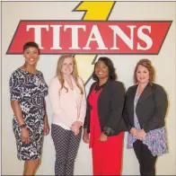  ??  ?? The Jacksonvil­le North Pulaski School District has new head principals at four schools this year. They are, from left, Shana Loring, Murrell Taylor Elementary School; Megan Brown, Homer Adkins Pre-K Center; April Turner, Warren Dupree Elementary; and Lindsey Jones, Pinewood Elementary.