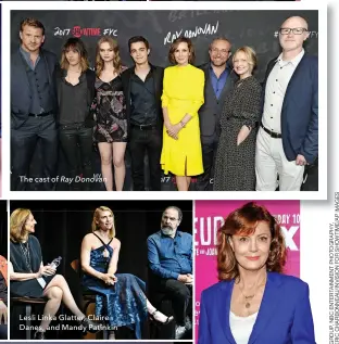  ??  ?? The cast of Ray Donovan