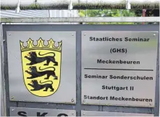  ?? FOTO: RWE ?? Wenn nicht alles täuscht, ist dies bald ein zeithistor­isches Dokument: Beide staatliche­n Schulsemin­are dürften Meckenbeur­en hin gen Weingarten verlassen.