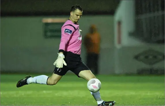  ?? Pic: : Paul Mohan / SPORTSFILE ?? Richard Brush in action for Sligo Rovers in 2015.