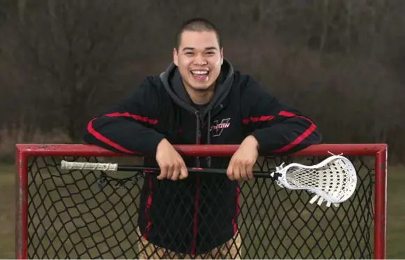  ?? ANDREW FRANCIS WALLACE/TORONTO STAR ?? Lacrosse sensation Johnny Powless recalls being “shocked and surprised” to find he was up for Canadian athlete of the year after winning junior, senior and NLL titles in one calendar year.