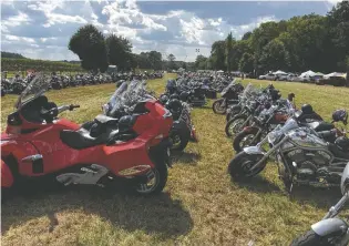  ?? FACEBOOK PHOTO ?? Look for a sea of metal and chrome at the Cave Spring Motorcycle Rally and Music Festival in Floyd County, Ga., this weekend.