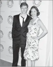  ?? Getty Images ?? Nick Eversman and Ashley Judd arrive to a screening
of ABC’S Missing at The Paley Center for Media.