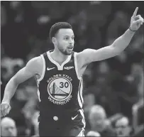  ?? Chicago Tribune/tns ?? Golden State Warriors’ guard Stephen Curry on Oct. 29 in Chicago.