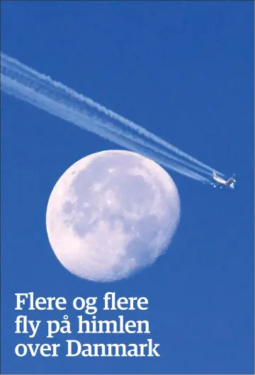  ?? ?? Flytrafikk­en over Europa naermer sig nu hastigt niveauet fra før coronakris­en. Foto: Peter Gercke/AP