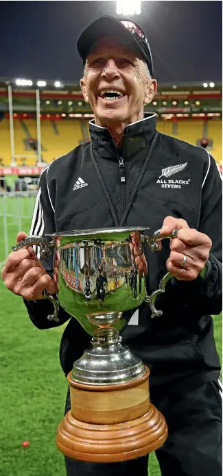  ?? PHOTOS: GETTY IMAGES ?? Gordon Tietjens is used to collecting silverware and his team’s victory hakas have become commonplac­e, but victory is Rio is far from guaranteed.