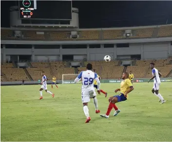  ?? JAIMAGENS/FOTÓGRAFO ?? Tricolores assumem liderança do Girabola após vitória sobre o Bravos do Mauquis