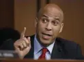  ?? AP FILE ?? THINKING ABOUT IT: U.S. Sen. Cory Booker (D-N.J.), above in September, said a two-day trip to New Hampshire leaves him ‘a lot more confident in making decisions going forward,’ as he mulls a 2020 presidenti­al campaign.